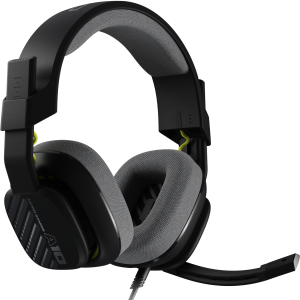 Logitech ASTRO A10 Wired Gaming Headset, Black/PS