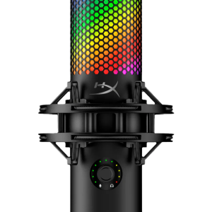 HyperX QuadCast 2 S RGB USB Condenser Microphone, Black
