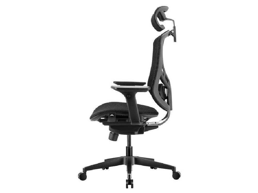GTChair Ivino MT 4D Armrest Mesh Ergonomic Office Chair – Black