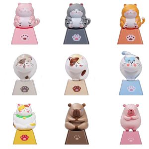Akko Zoo Artisan Keycap Set (9 Animals)
