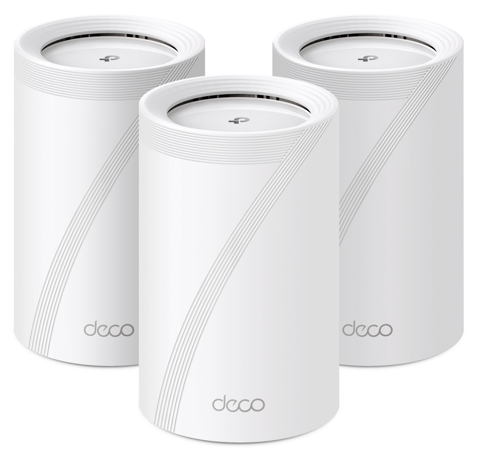 TP-Link Deco BE65 WiFi 7 Whole Home Mesh System, Pack of 3