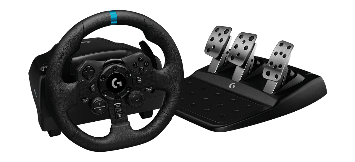 Logitech G923 TRUEFORCE Racing Wheel and Pedals for PS5, PS4 and PC product details