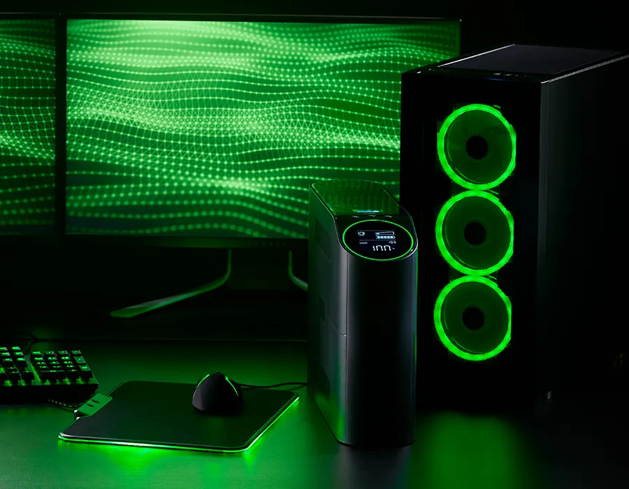 APC Back-UPS Pro 2200VA/1320W Tower Gaming UPS - Midnight product details