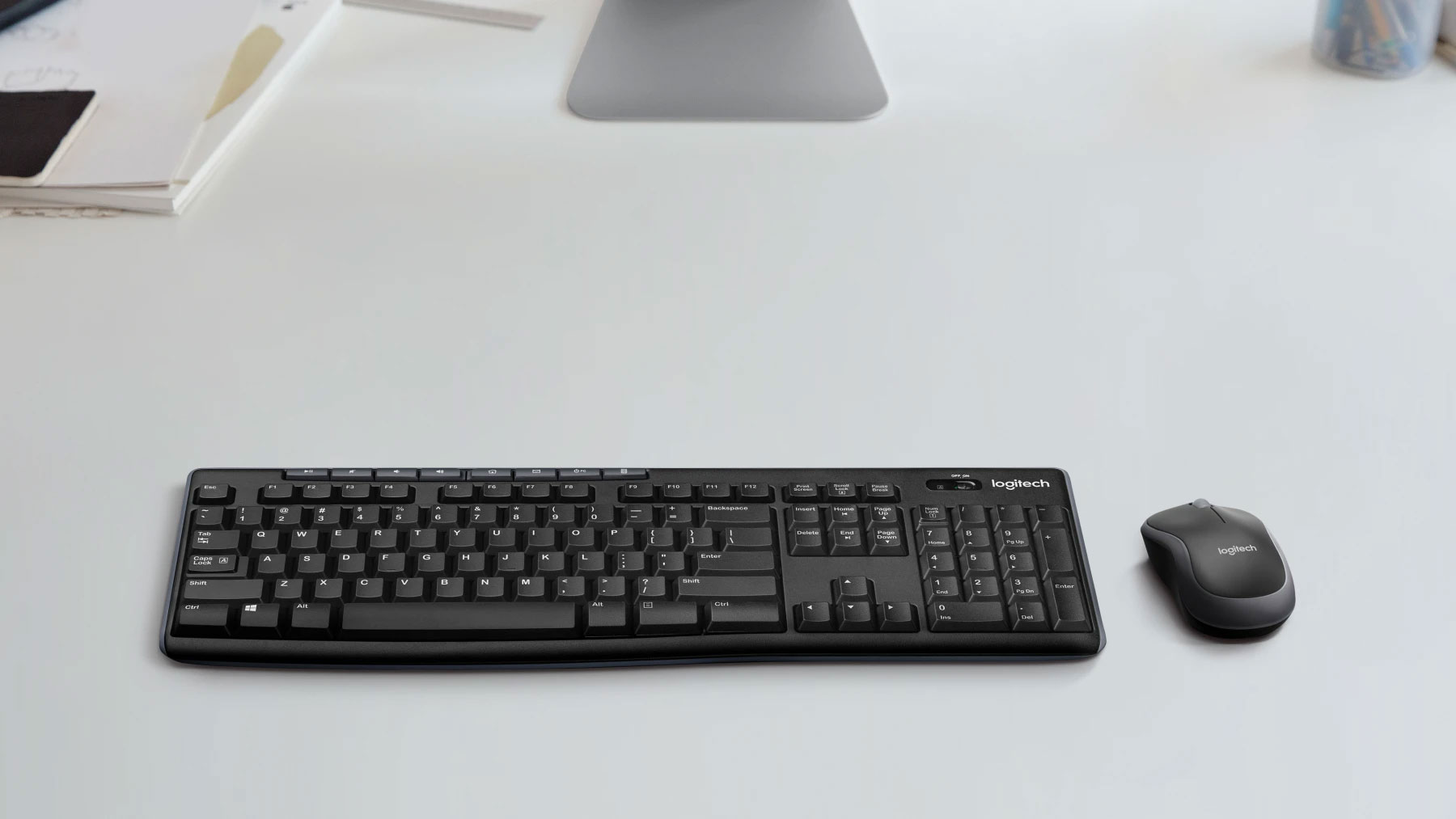 Logitech MK270r Wireless Keyboard and Mouse Combo product details