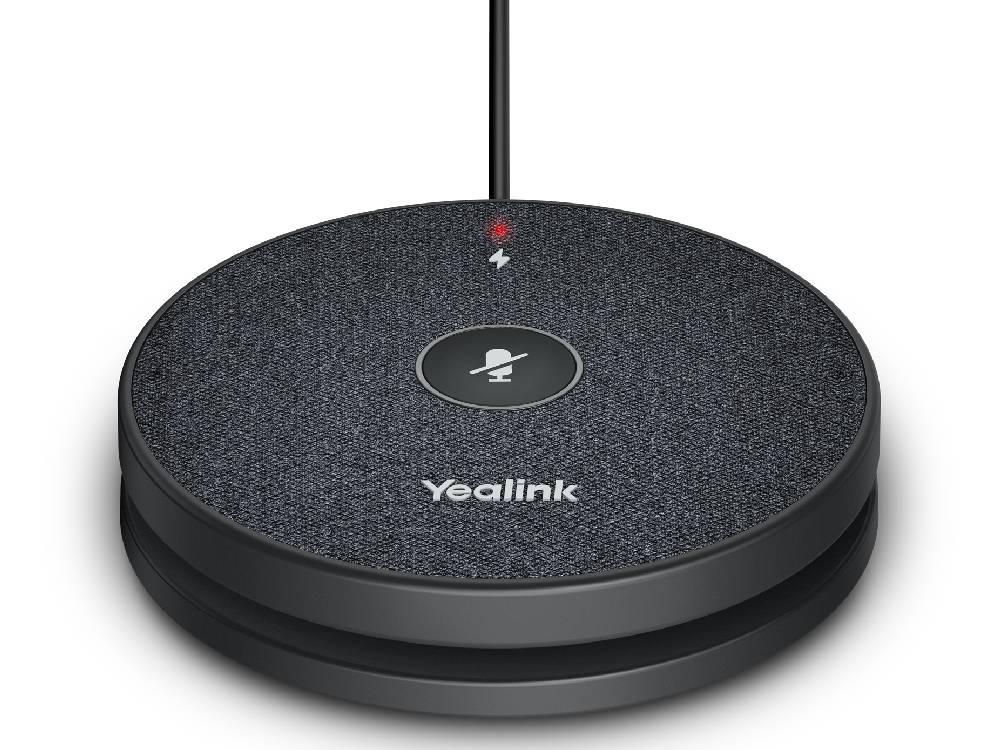 Yealink VCM36-W Wireless Microphone for Video Conferencing System with Charging Dock