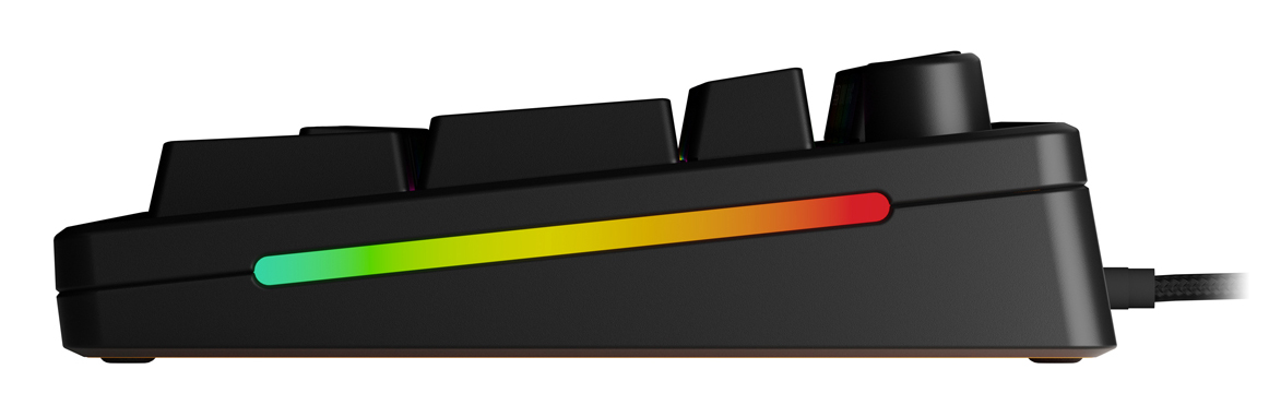 Glorious GMMK 3 HE 100 RGB Black Prebuilt Mechanical Keyboard, Fox HE