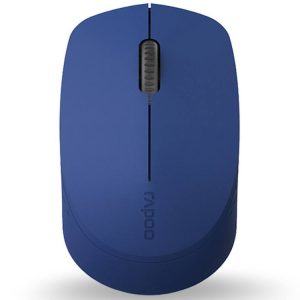 Rapoo M100 Quiet Ergonomic Wireless Mouse - Blue