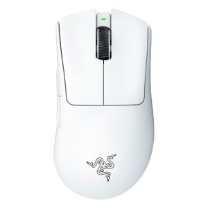 Razer DeathAdder V3 Pro Ultra-lightweight Ergonomic Wireless Esports Mouse - White