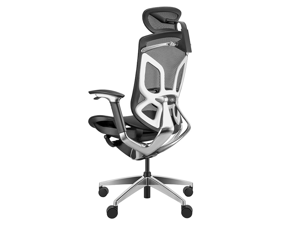GTChair Dvary X 3D Armrest Swivel Office Chair - Black