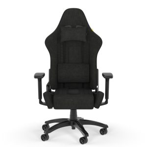 Corsair TC100 RELAXED Gaming Chair - Fabric Black/Black