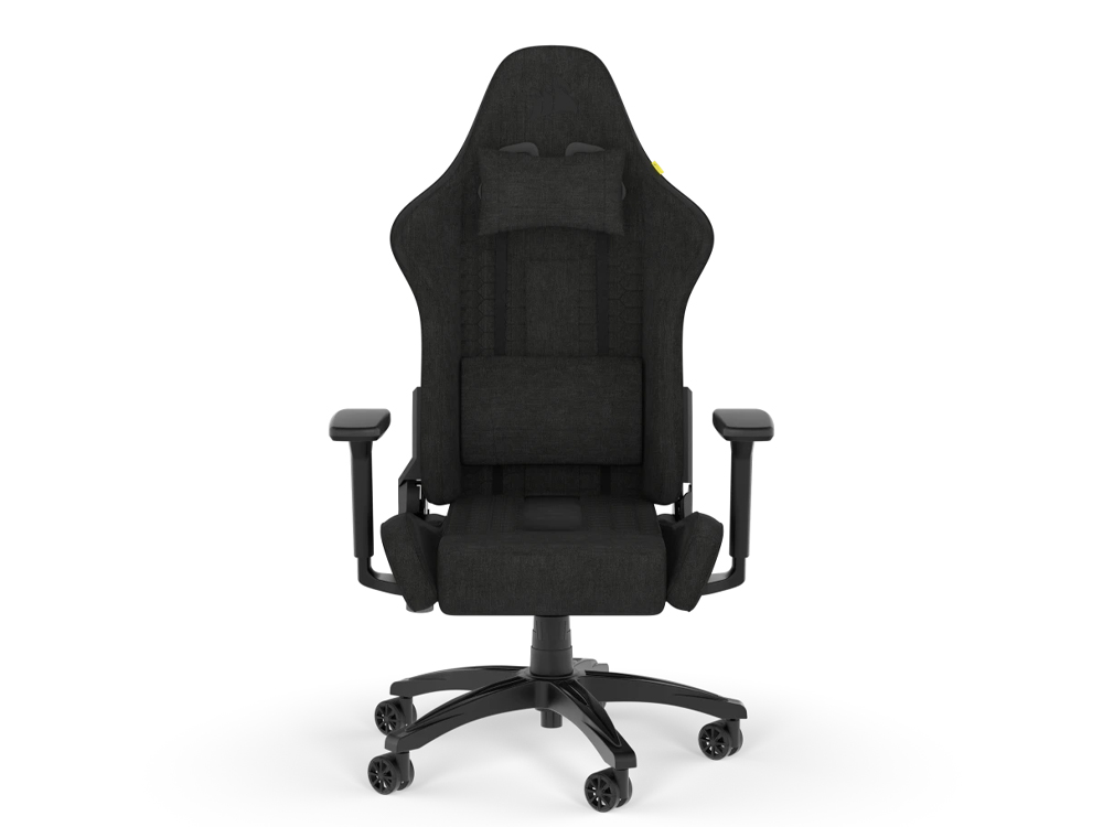 Corsair TC100 RELAXED Gaming Chair - Fabric Black/Black