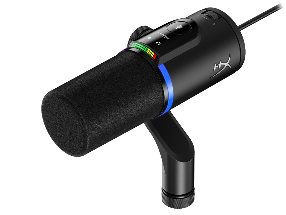 HyperX FlipCast USB/XLR Dynamic Microphone - Black