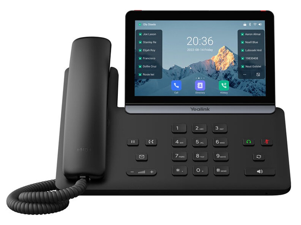 Yealink SIP-T88W 16-Line 7" Touchscreen Android 13 Wi-Fi 6 IP Phone product details