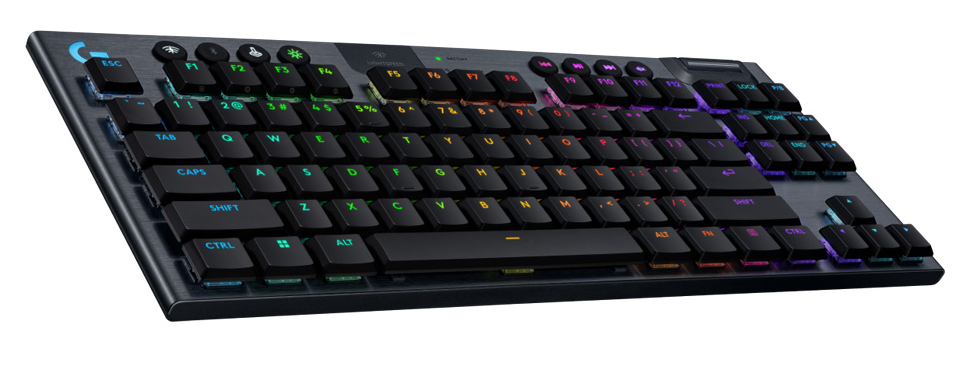 Logitech G915 X TKL Tri-mode Wireless RGB Tactile Mechanical Switch Gaming Keyboard - Black