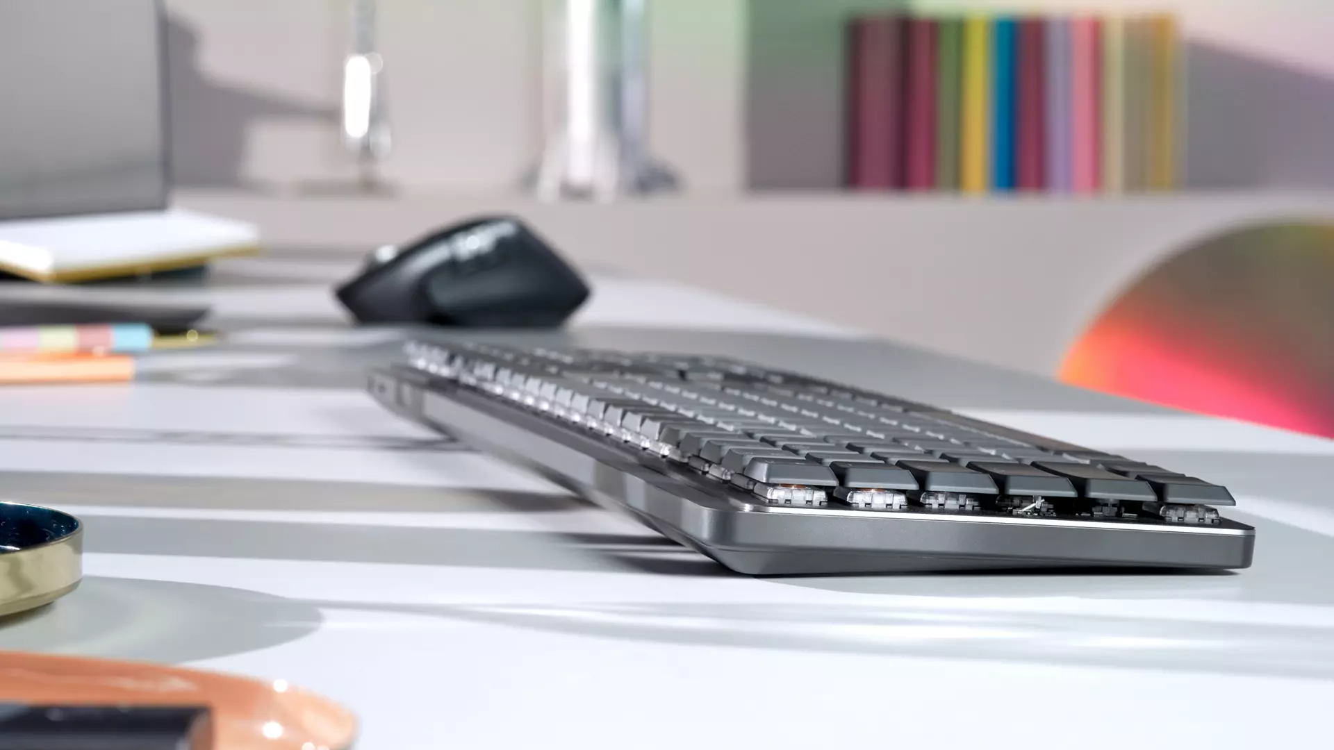 Logitech MX Mechanical Wireless Keyboard - Tactile Quiet product details
