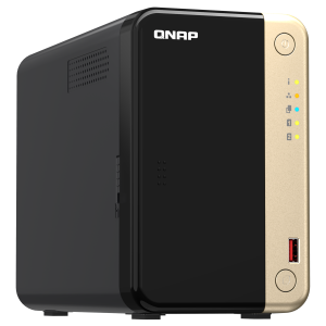 QNAP TS-264-8G Tower 2 Bay NAS, Celeron, 8GB RAM, 2.5GbE