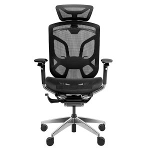 GTChair Dvary X 3D Armrest Swivel Office Chair - Black