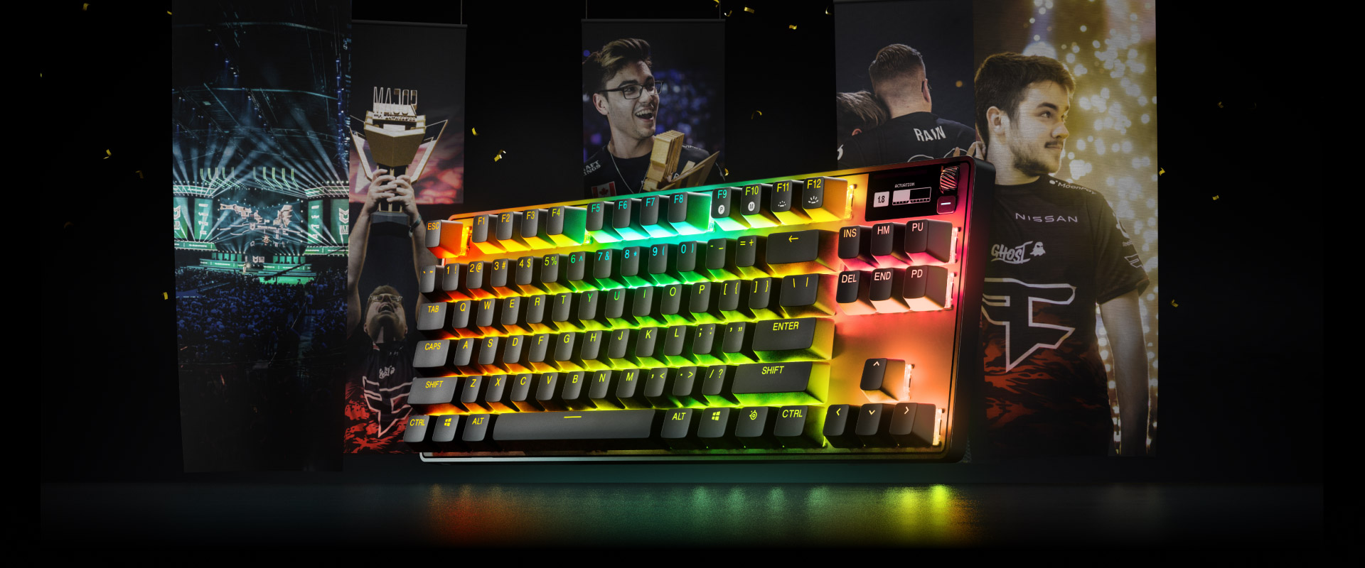 SteelSeries Apex Pro TKL (2023) Tenkeyless Mechanical Gaming Keyboard product details