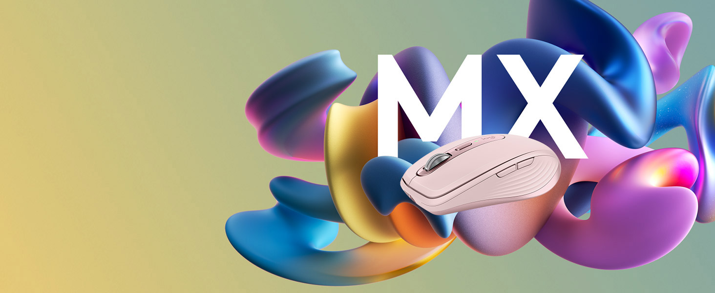 Logitech MX Anywhere 3S Wireless 8000 DPI Mouse - Rose product details