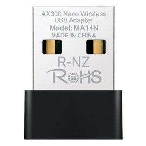 TP-Link Mercusys MA14N AX300 Nano Wi-Fi 6 2.4GHz Wireless USB Adapter