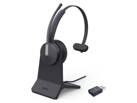 Yealink WH64 Mono Teams Bluetooth DECT Business Headset with Base Station