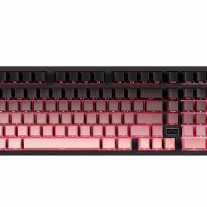 ATK V100 Tri-mode Blueberry Ice Cream Switch Wireless Mechanical Gaming Keyboard - Blackberry Gradient