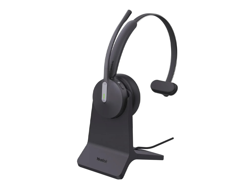 Yealink BH70 MS Mono Wireless Bluetooth Headset with Charging Stand
