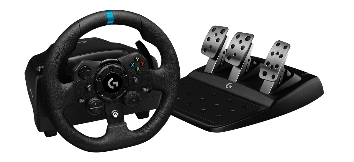 Logitech G923 TRUEFORCE Racing Wheel and Pedals for Xbox One and PC product details