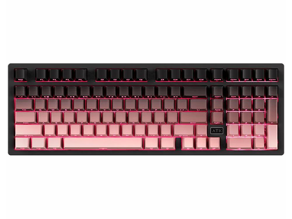 ATK V100 Wireless Ania Switch Mechanical Gaming Keyboard - Blackberry Gradient