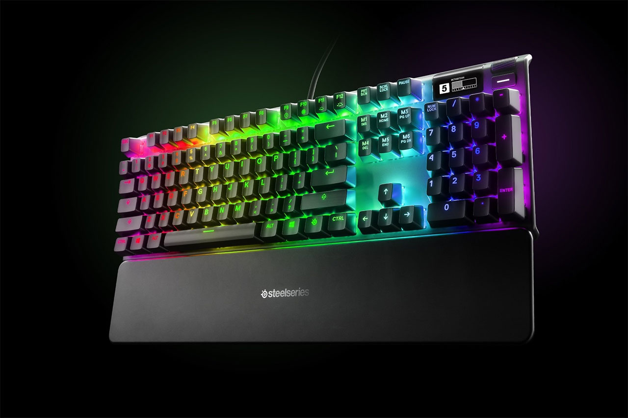 SteelSeries Apex Pro RGB Mechanical Gaming Keyboards product details