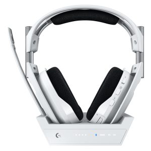 Logitech G Astro A50 X LIGHTSPEED Wireless Gaming Headset with Base Station - White