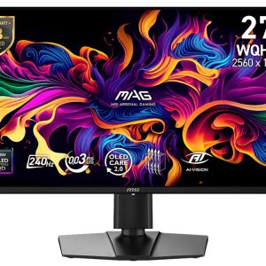 MSI MAG 274QP QD-OLED X24 26.5" 240Hz QHD QD-OLED Gaming Monitor