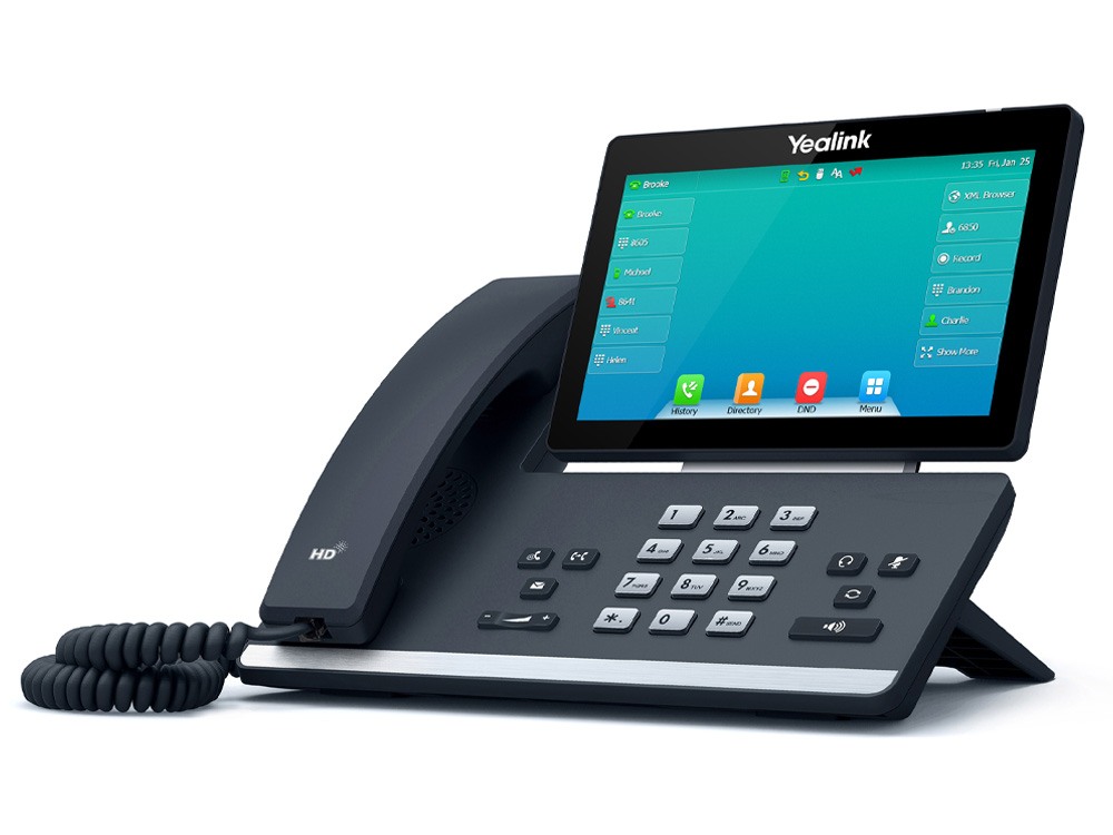 Yealink SIP-T57W 7” Touch 16 VoIP Wi-Fi Bluetooth Prime Business Phone