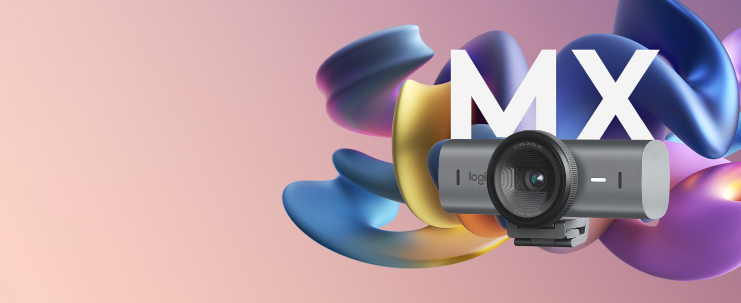 Logitech MX Brio 4K Ultra HD Collaboration and Streaming Webcam - Graphite product details