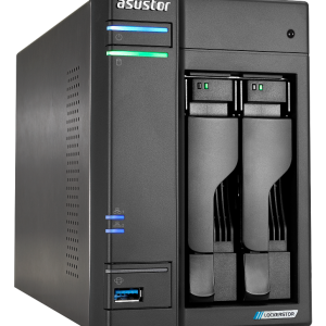 Asustor Lockerstor 2 AS6702T 2-Bay NAS, Intel Celeron N5105, 4GB RAM