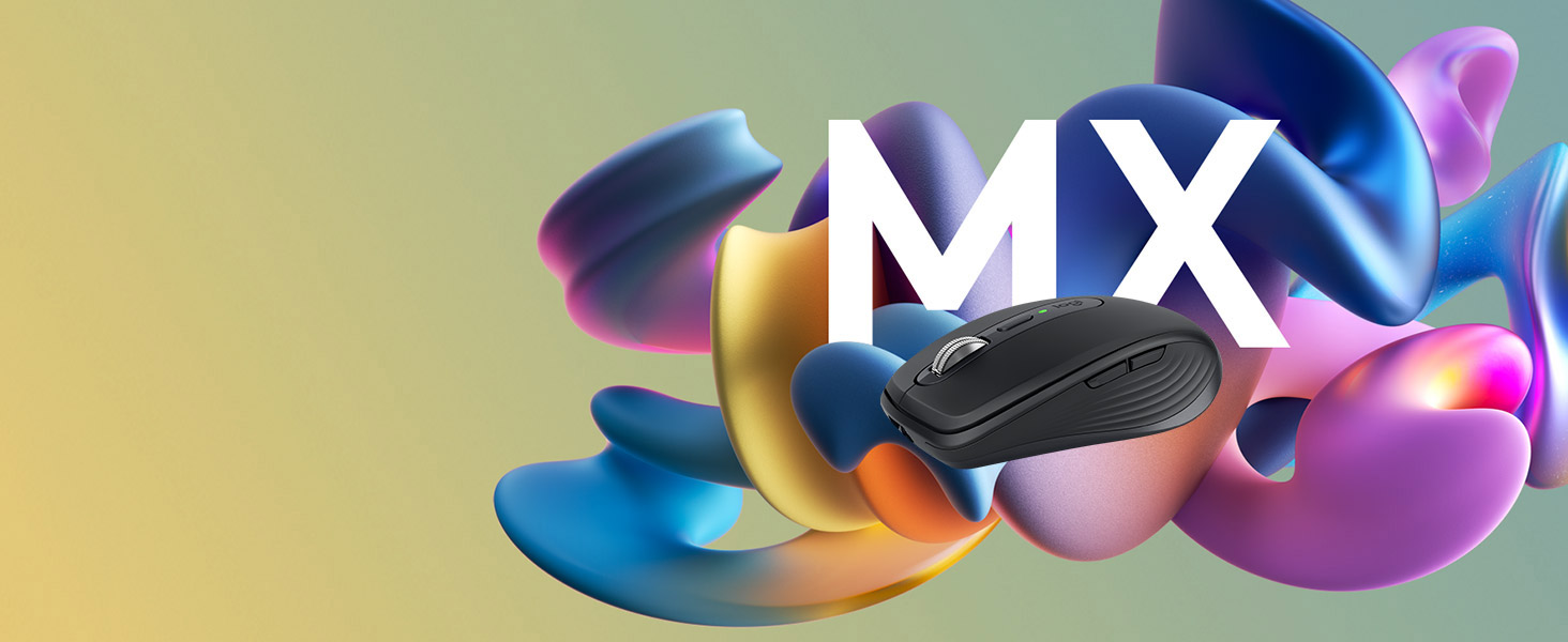 Logitech MX Anywhere 3S Wireless 8000 DPI Mouse - Graphite product details