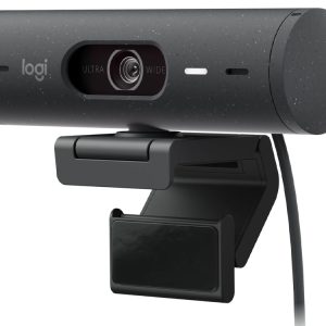 Logitech Brio 500 1080p HDR Webcam with Show Mode - Graphite