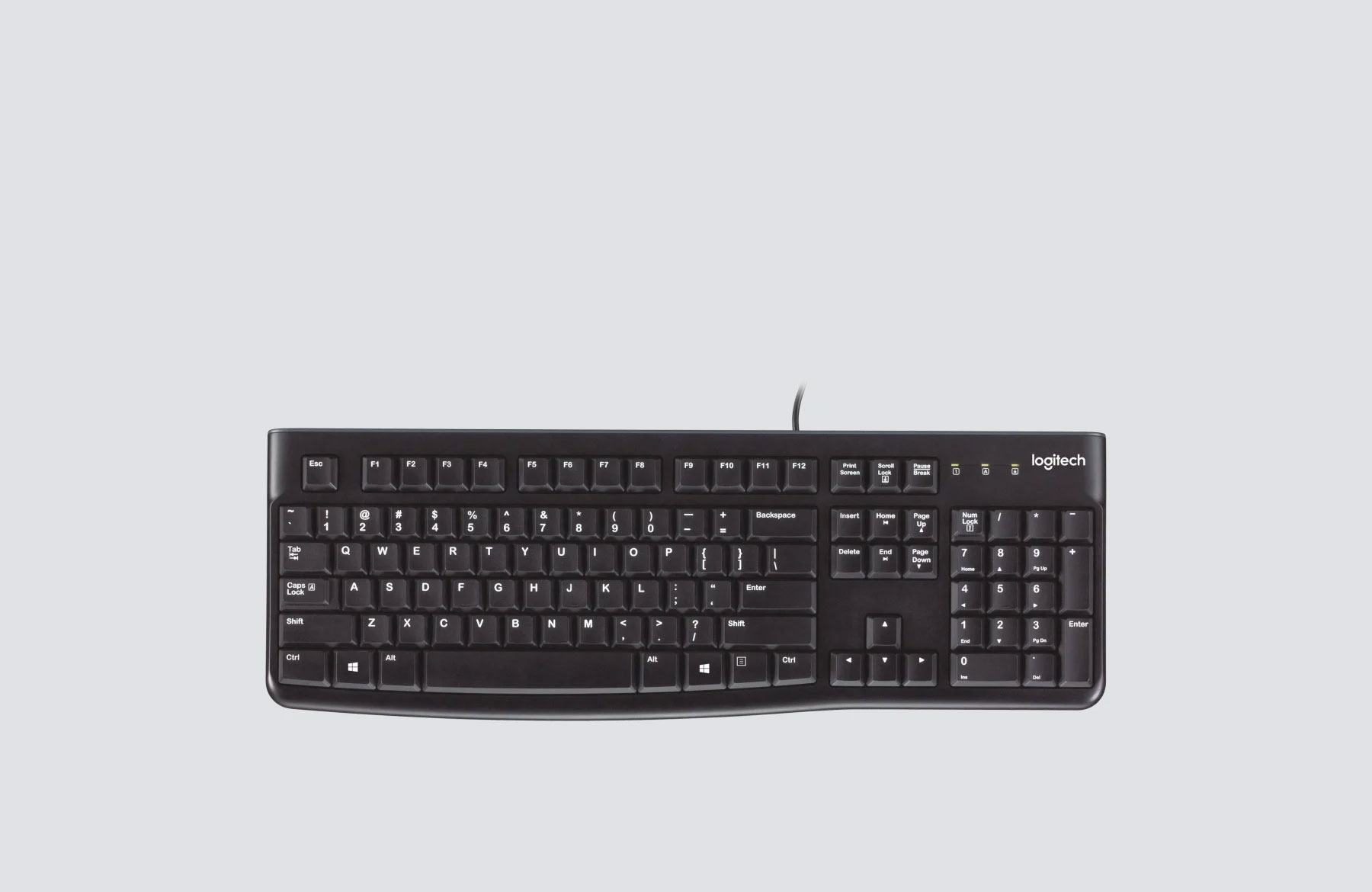 Logitech K120 Low-profile Keyboard product details