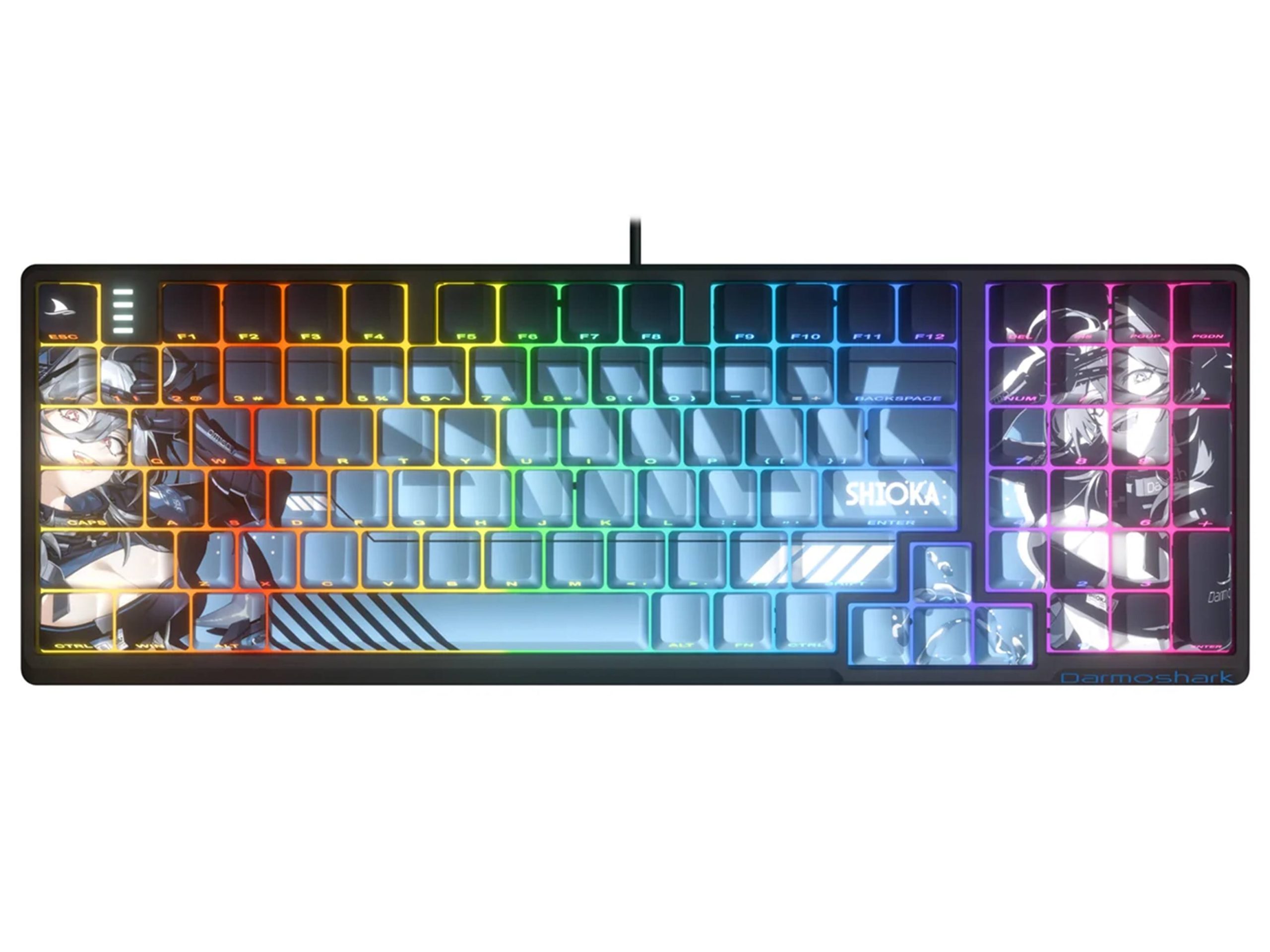 Darmoshark K7 MAX Wired Magnetic Switch Gaming Keyboard - Black