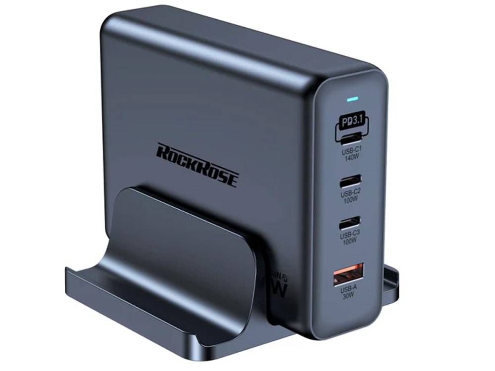 Rockrose Infinito G240 240W 4-Port PD3.1 GaN Charging Station
