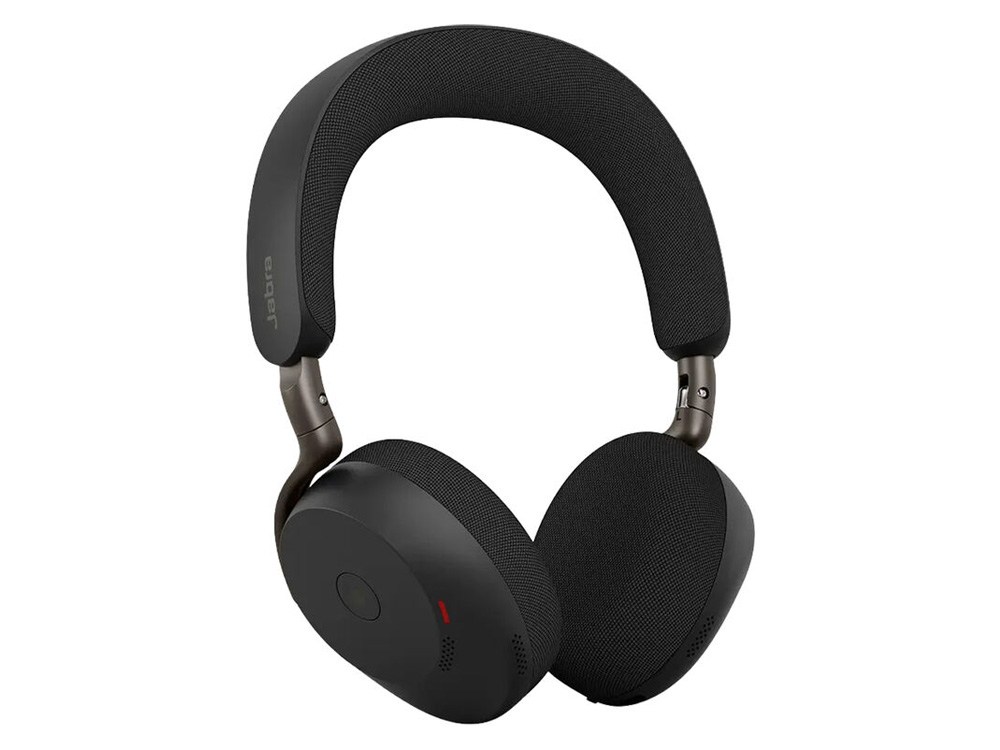 Jabra Evolve3 75 MS Stereo Link390a USB-A Bluetooth ANC Wireless Headset - Black