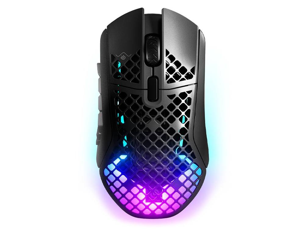 SteelSeries Aerox 9 Wireless Lightweight Ergonomic Gaming Mouse - Black