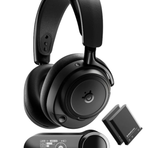SteelSeries Arctis Nova Elite Hi-Res Wireless Gaming Headset, Obsidian