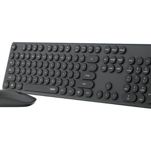 Rapoo X260S 2.4GHz  Wireless Optical Mouse & Keyboard - Black