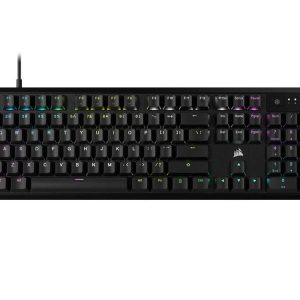 Corsair K70 CORE Full Size RGB Red Switch Mechanical Gaming Keyboard — Black