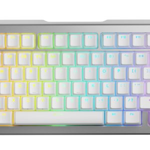 Glorious GMMK 3 PRO 75 Silver Prebuilt Wireless Mechanical Keyboard