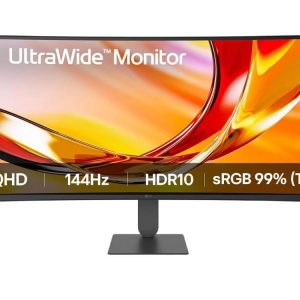 LG UltraWide 34U620B-B 34" UWQHD VA 144Hz Curved Monitor
