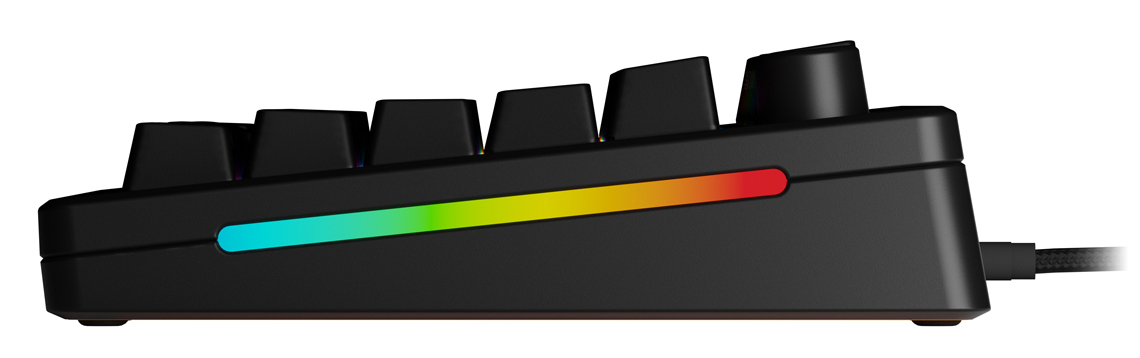 Glorious GMMK 3 HE 75 RGB Black Prebuilt Mechanical Keyboard, Fox HE