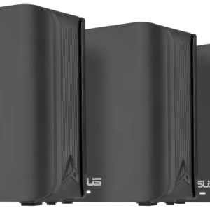 ASUS ZenWiFi BD4 Black AiMesh Extendable Wi-Fi 7 Mesh System, Pack of 3