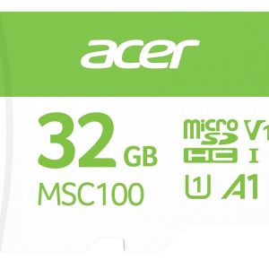 Acer MSC100 32GB Class 10 U1 V10 A1 microSDHC Memory Card